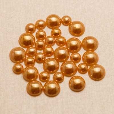 5 mm Gold Pearl gyöngyház AB félgyöngy