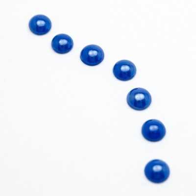 6 mm kék Pearl gyöngyház AB félgyöngy