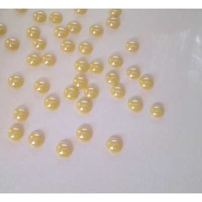 ss20 / 4,8mm Pearl gyöngyház sárga ab félgyöngy