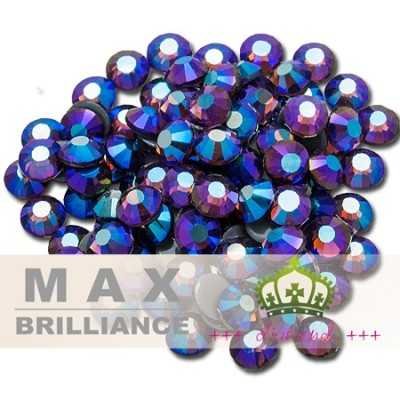 ++ DiamonD ++ Ametiszt AB MaxBrilliance vasalható kristály, strasszkő