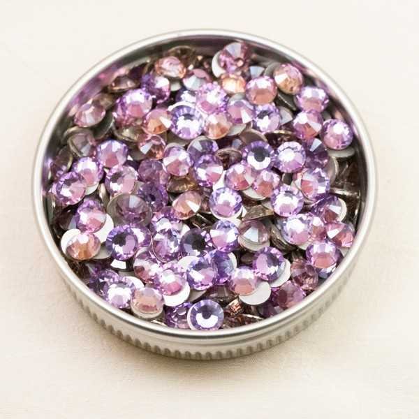 Violet-MIX MaxBrilliance vasalható kristály, strasszkő