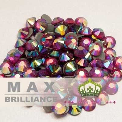 ++ DiamonD ++ Fukszia AB MaxBrilliance vasalható kristály, strasszkő