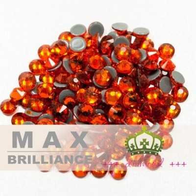 Narancs MaxBrilliance DiamonD vasalható kristály