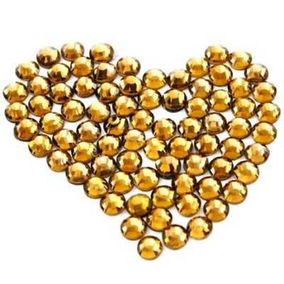 ++ DiamonD ++ Antique Gold MaxBrilliance vasalható kristály, strasszkő