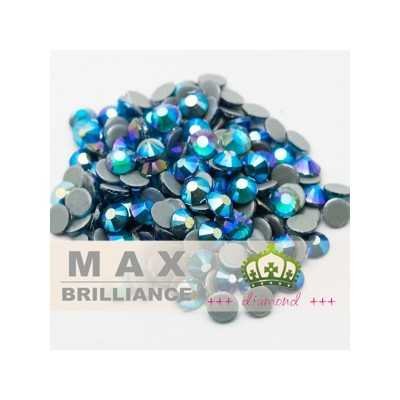 Türkiz AB MaxBrilliance vasalható kristály, strasszkő