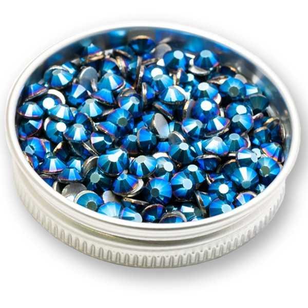 Metallic Blue MaxBrilliance vasalható kristály, strasszkő