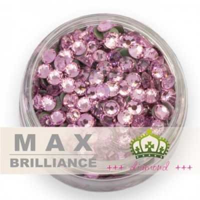 Light Rose MaxBrilliance ragasztható prémium kristály