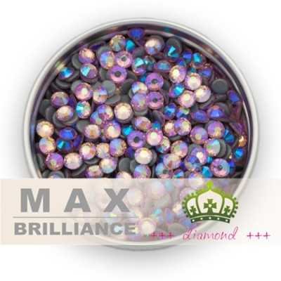 Light Rose AB MaxBrilliance ragasztható strassz kristály