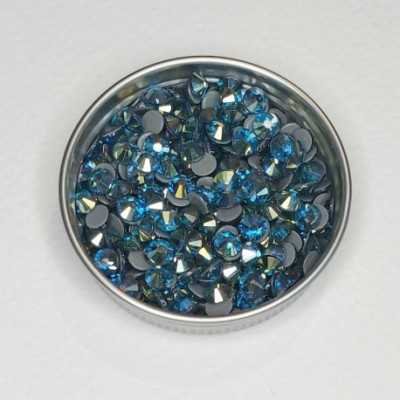 Blue Zircon AB ++ MaxBrilliance ragasztható kristály, strasszkő