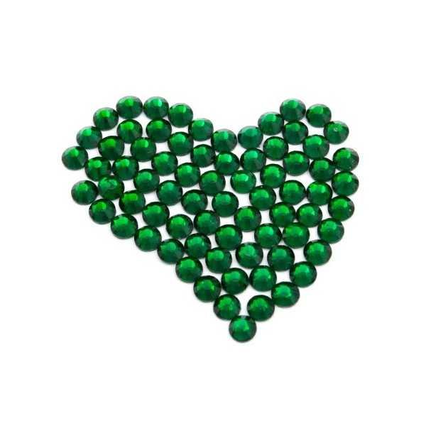 Smaragd zöld MaxBrilliance ragasztható strassz kristály