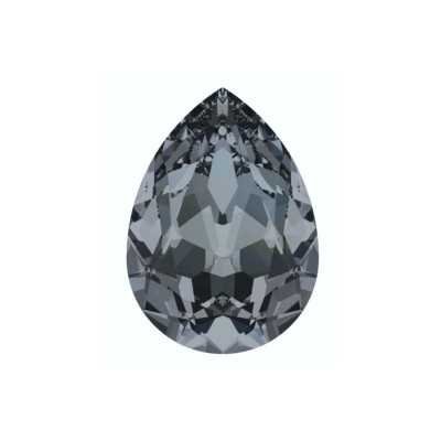 Black Diamond csepp 25 x 18 mm kristály kaboson