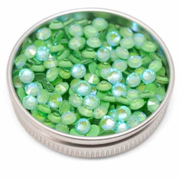 Smaragd zöld AB Világító MaxBrilliance ragasztható prémium kristály